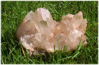 cyrstal cluster pink/brown 4.7kg